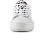 PS Poelman Esquimo - Dames Quilted Leren Tennis Sneakers met, Verzenden, Zo goed als nieuw