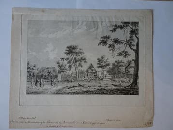 Ets Brand kruitfabriek De Munnik Purmerend, C. Bogerts 1780, Antiek en Kunst, Verzenden