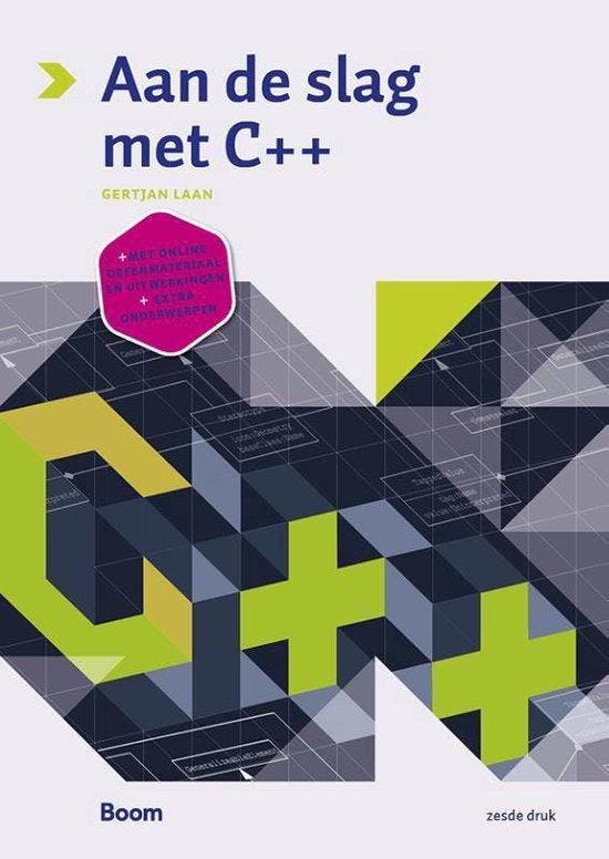 9789024412938 Aan de slag met C++ | Tweedehands, Boeken, Schoolboeken, Zo goed als nieuw, Verzenden