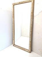 Facet geslepen - Spiegel- hal/slaapkamer spiegel - Glas,, Antiek en Kunst, Curiosa en Brocante