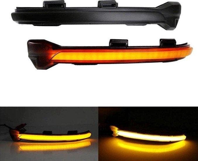 Dynamische LED richtingaanwijzers spiegel  Vw Golf 7 7.5 ..., Auto diversen, Auto-accessoires, Verzenden