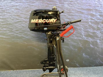 Mercury 5 pk buitenboordmotor | Nieuwstaat, Minder dan 5 pk, Viertaktmotor, Ophalen of Verzenden, Zo goed als nieuw