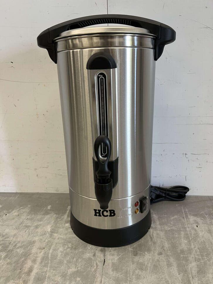 RVS Dubbelwandige percolator koffiemachine 7,9 liter 55, Zakelijke goederen, Horeca | Keukenapparatuur, Nieuw in verpakking, Ophalen of Verzenden