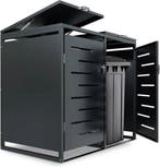 2dekans | Juskys – Containerberging – 120 l & 2-Delig – Met, Huis en Inrichting, Woonaccessoires | Prullenbakken, Ophalen of Verzenden