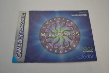 Weekend Miljonairs (GBA HOL MANUAL), Verzenden, Zo goed als nieuw