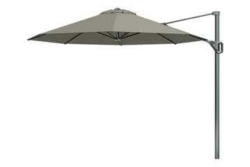 Platinum Voyager Ronde Zweefparasol T1 3m. - Taupe, Verzenden, Nieuw, Zweefparasol, Kantelbaar