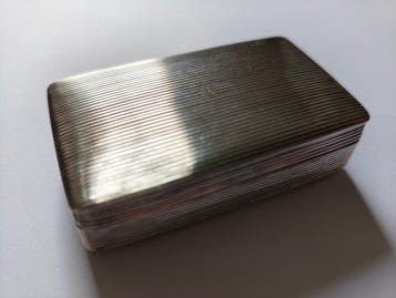 Snuifdoos - .835 zilver - 1864 - NO RESERVE