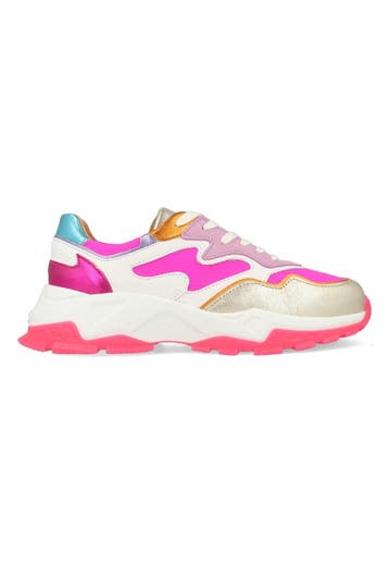 DWRS Chester B10649-06-1156 Wit / Roze-38, Kleding | Dames, Schoenen, Verzenden, Nieuw, Wit
