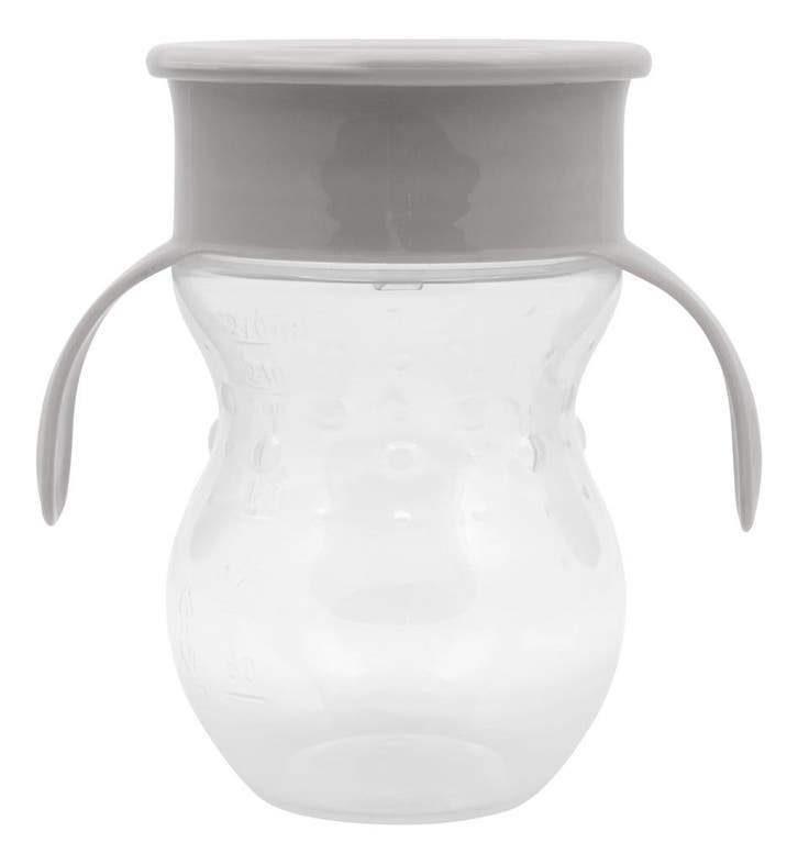 Lorelli Non Spill 360° Grey Drinkbeker, Kinderen en Baby's, Babyvoeding en Toebehoren, Nieuw, Verzenden