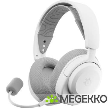Steelseries Arctis Nova 3P Wit Draadloze Gaming Headset, Computers en Software, Headsets, Verzenden, Nieuw, Steelseries