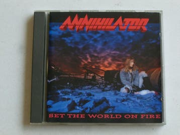 Annihilator - Set the world on fire, Ophalen of Verzenden, Zo goed als nieuw