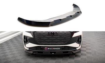 Voorspoiler V.1 Audi Q4 E-Tron sportback S-line Maxton, Ophalen of Verzenden, Nieuw