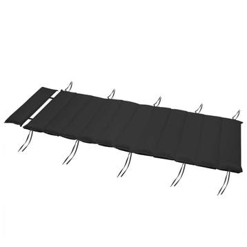 Ligbedkussen Antraciet 177x58x7cm (Ligbed - Lounge), Tuin en Terras, Verzenden, Nieuw