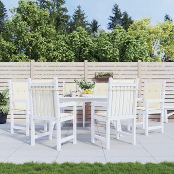 vidaXL Tuinstoelkussens 6 st 100x50x3 cm oxford stof, Verzenden, Nieuw