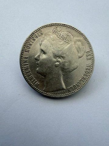 Nederland. Wilhelmina. 1 Gulden 1906, Postzegels en Munten, Munten | Nederland