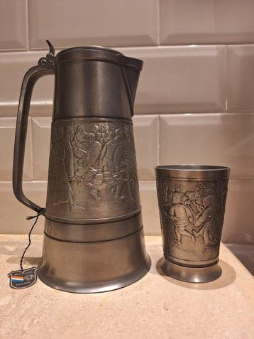 Royal Holland Pewter - Bierpul (2) - Tin