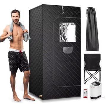 Volledige Lichaam Stoomsauna 1000W Eenpersoons Met Remote, Verzenden, Nieuw
