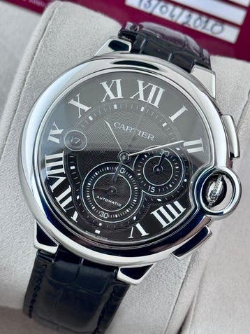 Cartier - Ballon Bleu Automatic Chronograph - 3109 - Heren -, Nieuw