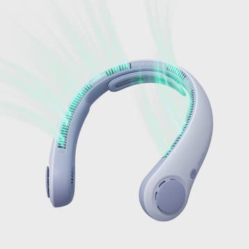 JISULIFE Draagbare Nekventilator - Handsfree, 5 Snelheden, 5, Verzenden, Nieuw