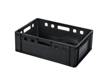 Stapelbak E2 - 600 x 400 x H 200 mm - geventileerde, Ophalen of Verzenden, Nieuw