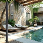 Ofanto-zonnedouche 35 l - zwart, zonder beschermhoes/zonder, Verzenden, Nieuw