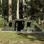 vidaXL Tunneltent 6-persoons waterdicht camouflage, Verzenden, Nieuw, Tot en met 2