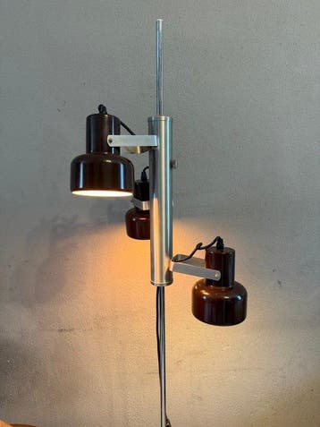 Solken leuchten - Staande lamp - Aluminium, Metaal, Chroom -