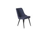 Eetkamerstoel - Ashley - Blauw - Jörn, Huis en Inrichting, Stoelen, Verzenden, Nieuw