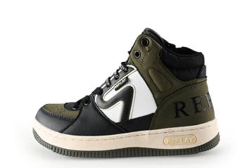 Replay Hoge sneakers Jongens in maat 32 Groen, Jongen of Meisje, Schoenen, Zo goed als nieuw, Verzenden