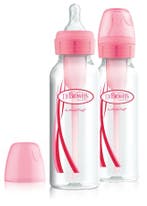 Dr Browns Options+ Anti-colic Roze 2-pack Smalle Hals Fles, Kinderen en Baby's, Verzenden, Nieuw