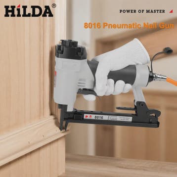 HILDA 8016 Pneumatische Nietmachine voor Houtbewerking en De, Verzenden, Nieuw