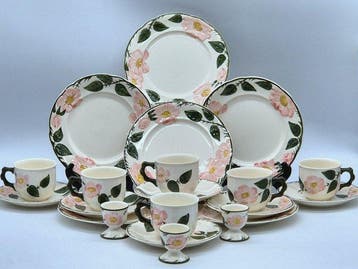Villeroy & Boch – 21-teiliges Kaffeeservice Wild-Rose –
