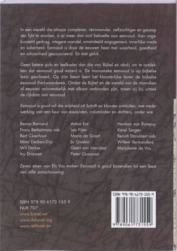 Eenvoud is goud 9789061731559, Boeken, Godsdienst en Theologie, Verzenden, Gelezen