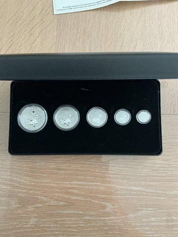 Canada. Mint set 2026 Fine Silver Fractional Set,