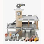 Houten parkeergarage met meerdere verdiepingen en speelfu..., Ophalen of Verzenden, Nieuw