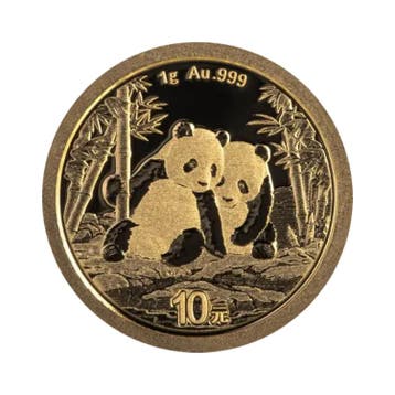 1 gram gouden Panda munt 2026, Verzenden