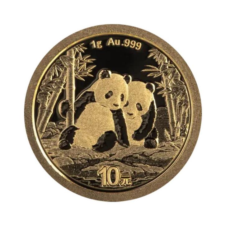 1 gram gouden Panda munt 2026, Postzegels en Munten, Edelmetalen en Baren, Verzenden