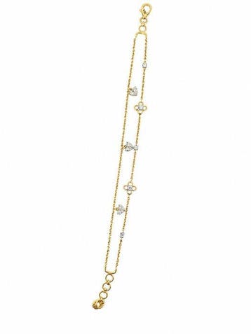 Schakelarmband - 18 karaat Geel goud - 0.74ct. tw. Diamant