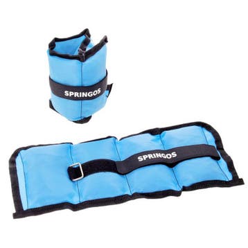 Pols- en enkelgewicht | 2 Stuks | 1.5 kg | Blauw, Ophalen of Verzenden, Nieuw