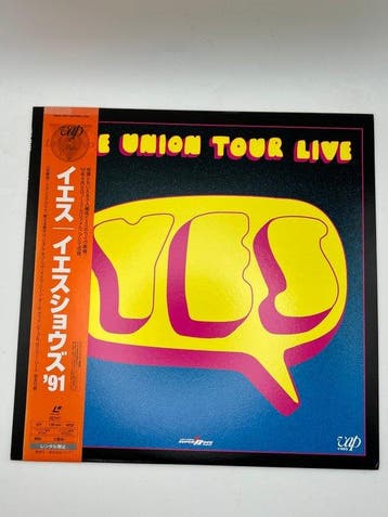 Yes - The Union Tour Live - Japanse release - LaserDisc, Nieuw in verpakking