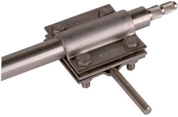 Dehn Aarde Staaf Klem Roestvrij Staal Voor D 20mm Rd 7-10mm, Verzenden, Nieuw, Overige typen