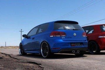 Diffuser VW Golf 5 R32 Look Voor VW Golf 6 GTI Glans Zwart, Auto-onderdelen, Carrosserie en Plaatwerk, Ophalen of Verzenden, Nieuw