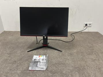 Veiling - AOC game monitor 24 24G2U/BK, Computers en Software, Monitoren, Nieuw