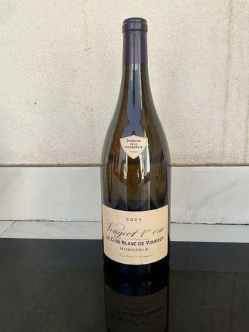 2023 Domaine de la Vougeraie Le Clos Blanc de Vougeot, Nieuw