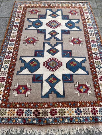 Anatolisch kazak - GEREINIGD- handgeknoopt - wol - Turkije -, Nieuw