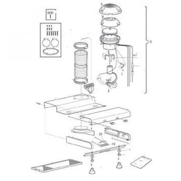 Dometic Ventilator met Motor CK150/400, Caravans en Kamperen, Camper-accessoires, Ophalen of Verzenden, Nieuw