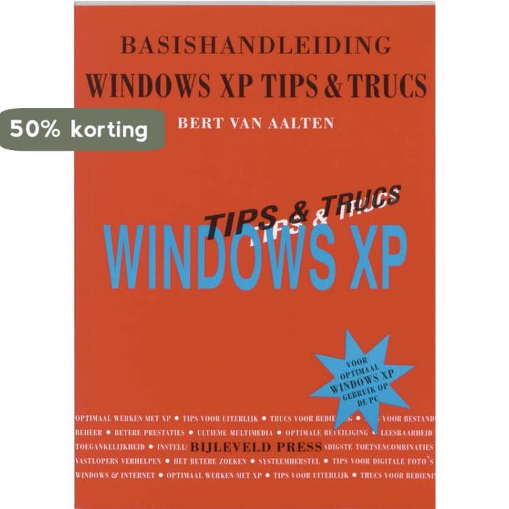 Basishandleiding Windows Xp Tips & Trucs - B. van Aalten, Boeken, Informatica en Computer, Zo goed als nieuw, Verzenden