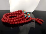 Natuurlijke koraal Tasbih gebedskralen - Ketting