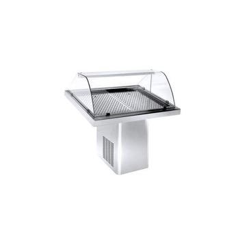 CombiSteel Gekoelde Vistoonbank | 144cm | RVS | -5°C, Ophalen of Verzenden, Nieuw