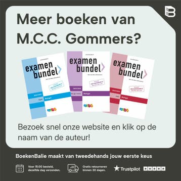 Examenbundel / vmbo-gt/mavo Biologie 2024/2025 9789006373967, Boeken, Verzenden, Gelezen, M.C.C. Gommers